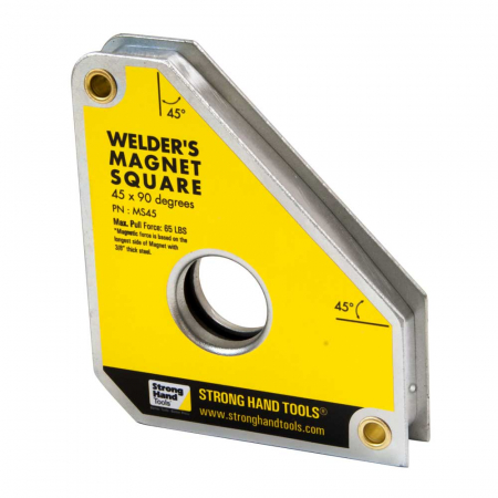 Equerre magnétique 45 et 90° 30kg MS45 Stronghand Tools