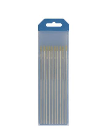 10 Électrodes tungstène WL15 Ø 1,6mm GYS - or (AC/DC)