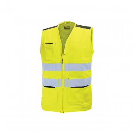 Gilet haute visibilité SMART Yellow Fluo Taille XL UPOWER