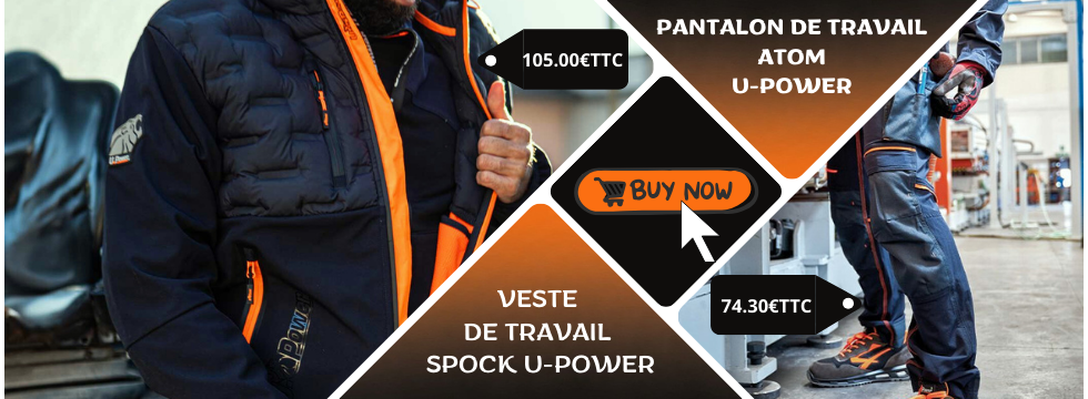 Veste et pantalon de travil U-Power