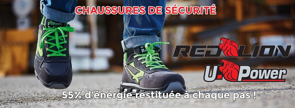 Chaussures de sécurité upower Redlion