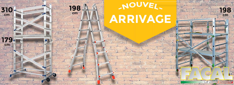 Echafaudage et echelle pour vos travaux - Les Matériaux