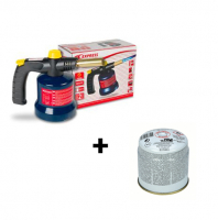 Lampe à souder Piezzo + cartouche de gaz