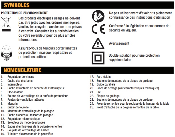 défonceuse de précision triton