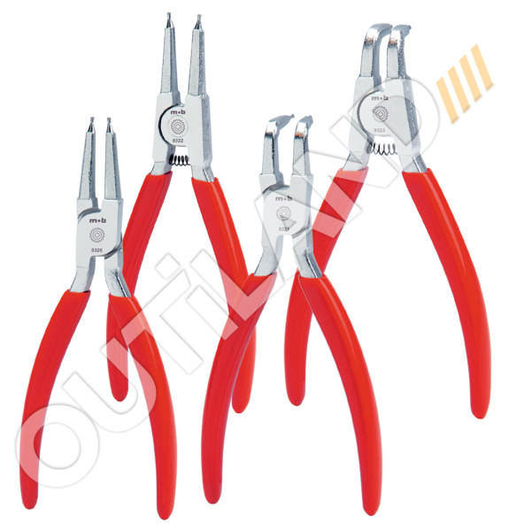 Falontech Lot de 4 pinces pour circlips YT Pince à circlips 6 : :  Bricolage