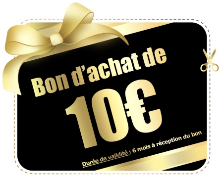 Bon d'achat de 10€