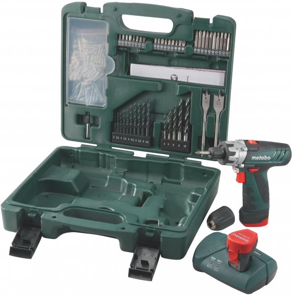 Metabo Coffret Perceuse visseuse 12 V sans fil PowerMaxx BS Basic 2