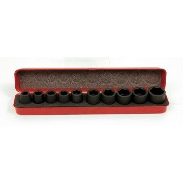 Coffret métal 10 douilles impact 1/2 MOB - 9212010501