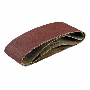 5 bandes abrasives corindon 120 grains