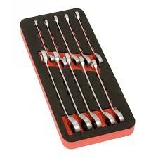 Module mousse 10 cl&eacute;s mixtes &agrave; cliquet Mob Outillage