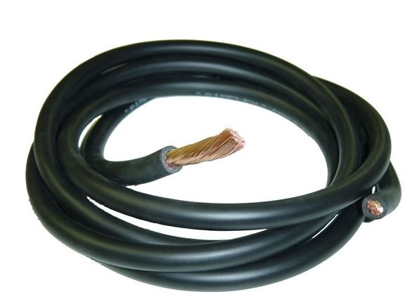 borne Câble de soudage électrodes support direction 16mm² avec connecteur 9mm; masse 