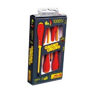 Jeu de 6 tournevis isolés 1000V PH Mob Outillage