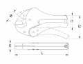 Coupe tube PVC Mob Outillage