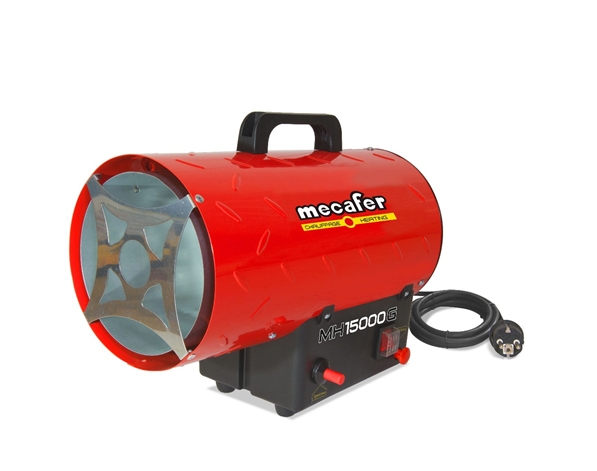 chauffage au gaz d'atelier Mecafer MH15000G puissant 15000W + ventilateur