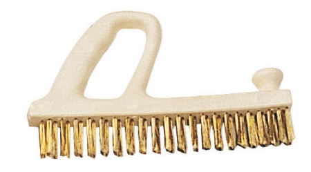 Brosse Rabot Mondelin fil acier laitonné dur