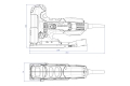 dimensions scie sauteuse ste 100 quick