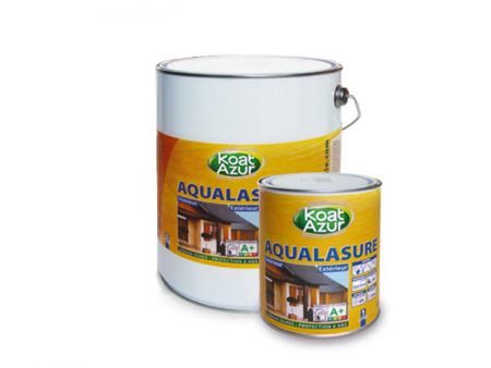 Lasure longue dur&eacute;e AQUALASURE 5L int&eacute;rieur et ext&eacute;rieur