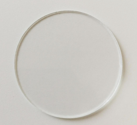 Verre rond Incolore de soudure diamètre 50