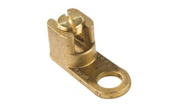 Cosse bronze à visser - pour câble 20 mm²