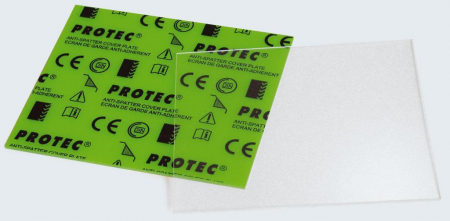 Ecran de protection CR39 antiadhérent Protec 105x32mm