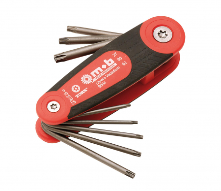 Monture de 8 clés Temper Torx MOB