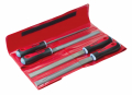 Trousse de 4 Limes Bimatière MOB OUTILLAGE