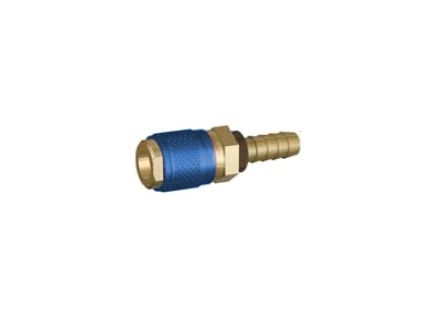 Raccord rapide eau + douille interne bleu diam. 8mm