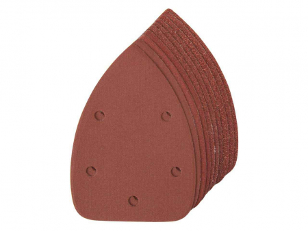 Assortiment de 10 feuilles abrasives auto agrippantes 140mm