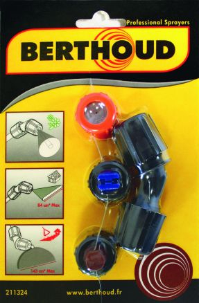 Kit de 4 buses tous traitements Berthoud - 211324
