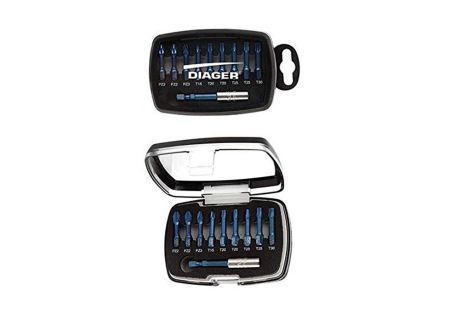 Coffret d'embouts de vissage Blue shock DIAGER 10 pces