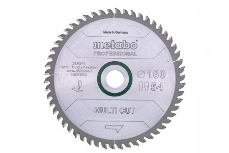 Lame de scie circulaire Multi cut métal-bois, 230x2.6x30mm WZ Metabo