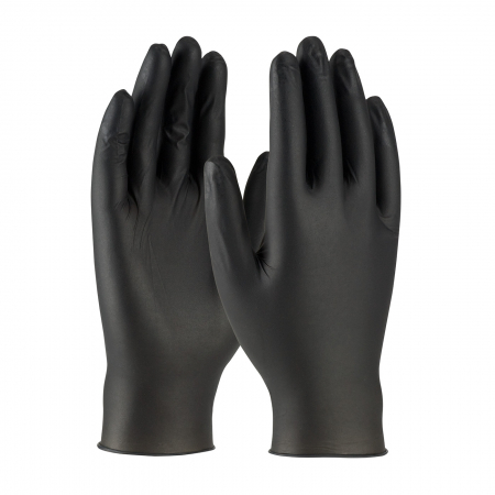 Gants en nitrile AMBI-dex Turbo noir T8/M boîte de 100 PIP