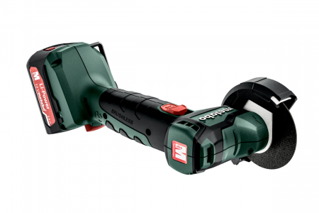 Meuleuse d'angle sans fil Powermaxx CC12 BL Metabo 2x2Ah + 5 meules offertes