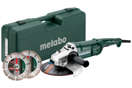 Meuleuse d'angle WEP 2200-230 Metabo + 2 meules de tronçonnage