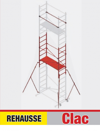 Extension échafaudage CLAC pour Pinna Clic FACAL