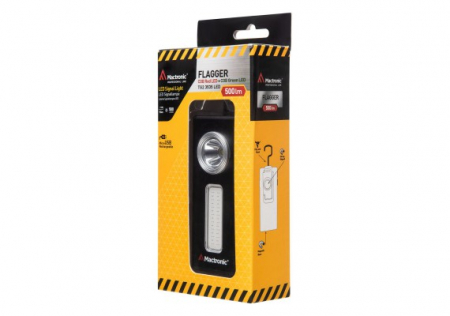 Lampe de poche à LED FLAGGER rechargeable 500Lm Mactronic