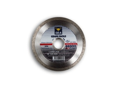 Disque Diamant Ø125mm 1.6mm pour carrelage et céramique SEA.