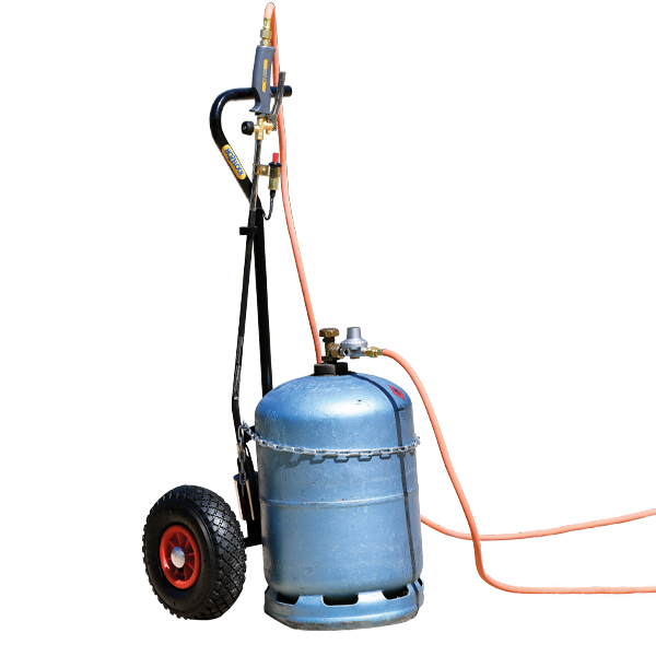 Chariot transport pour bouteille gaz propane / butane
