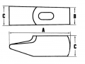 Marteau rivoir de mécanicien protect 32mm MOB