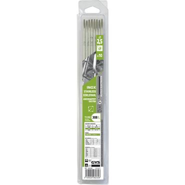 Baguettes de soudure Inox 308L D2.5 Etui de 10 GYS