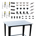 Kit pour fixation de tubes ronds et carrés Table FixturePoint + Brides + accessoires TBHKM300