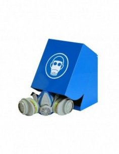 Boîte BOX-L en acier pour casque anti-bruit/masque respiratoire Jurine
