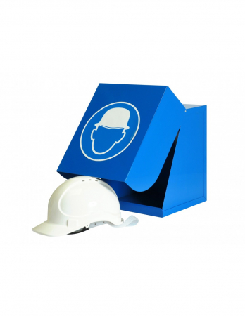 Boîte BOX-XL en acier pour casques de protection jurine