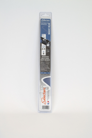 Baguettes soudure tous métaux Magic Blue 2.5mm par 8 - longueur 300mm Selectarc