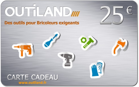 Carte Cadeau d'une valeur de 25 €