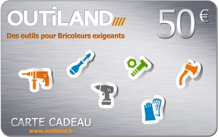 Carte Cadeau d'une valeur de 50 €