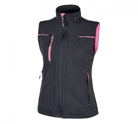 Gilet sans manches SATURN LADY Grey Fucsia Taille S UPOWER