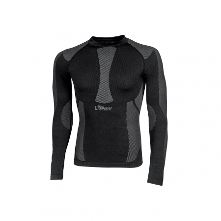 Maillot de corps thermique CURMA Black Carbon Taille 2/3XL UPOWER