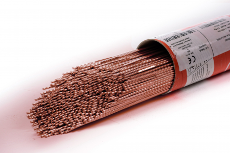 Baguettes TIG acier 2.4mm x 1m 5kg Selectarc - WNA1324FT-05