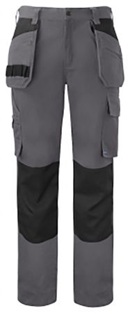 Pantalon 100% coton contraste poches flottantes Gris T52 (46FR) lavage 60°